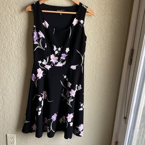 Nina K fit and flare tank dress